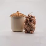 Φθηνοπωρινό σετ σκίουρος-βελανίδι